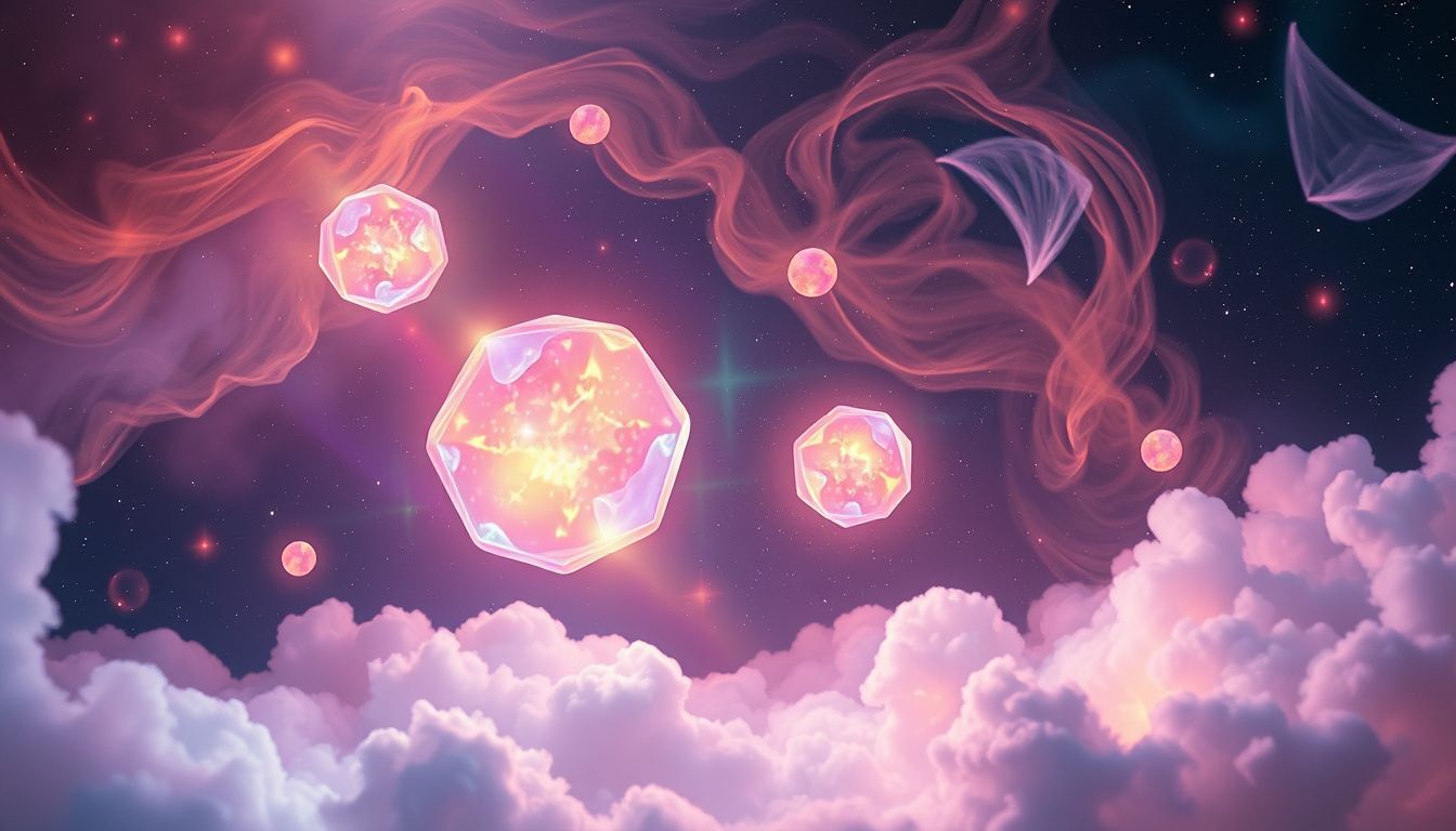 Farbenfroher Ultraschall im Traum symbolisiert lebendige Zukunftsaussichten.