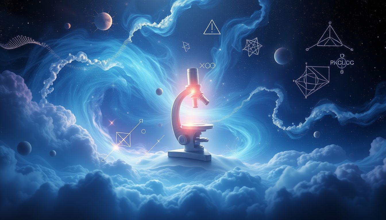 Ein Mikroskop im Traum symbolisiert wissenschaftliche Erkenntnis und Detailgenauigkeit.
