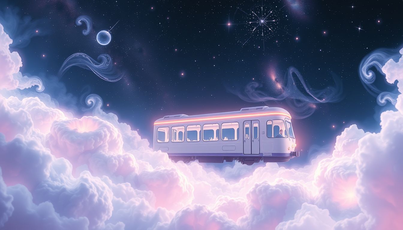 Ein Speisewagen im Traum symbolisiert oft innere Ruhe und Genuss.