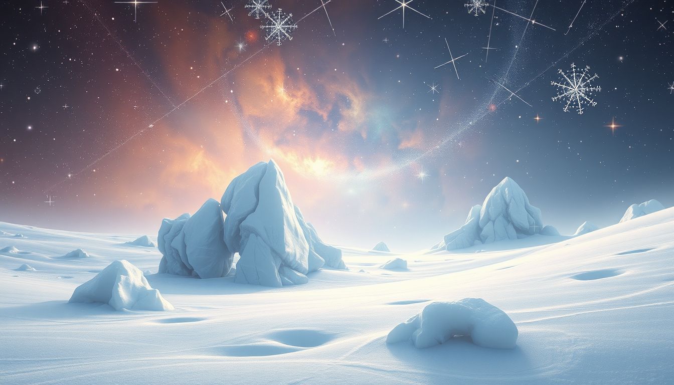 Ein lebloser Wintertraum symbolisiert oft emotionale Kälte und Isolation.