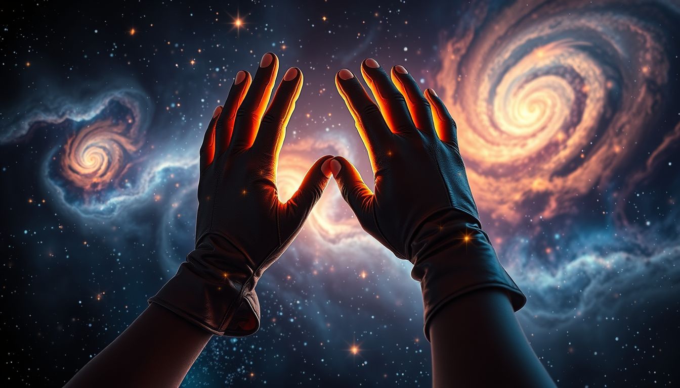 Traum 22: Lederhandschuhe symbolisieren Schutz und Selbstkontrolle im Traum.