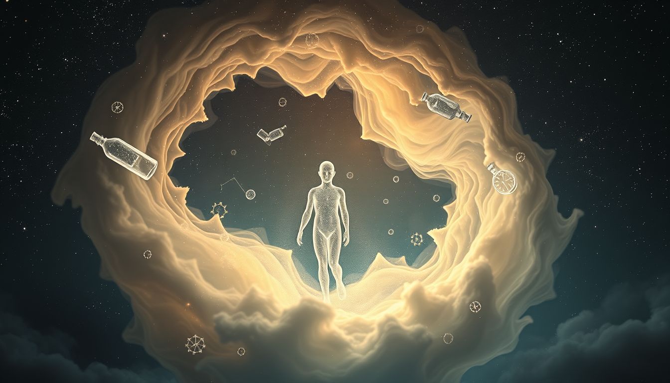 Der Traum symbolisiert den Wunsch nach persönlicher Reifung und Freiheit.