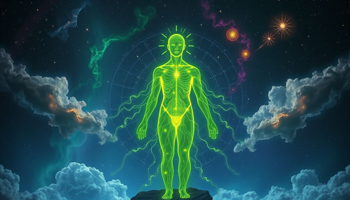Traum 25 symbolisiert oft tiefgreifende innere Veränderung durch Strahlung.