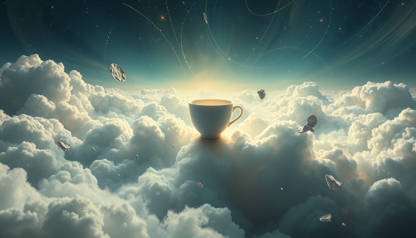 Eine einzelne Tasse im Traum symbolisiert oft persönliche Zufriedenheit.