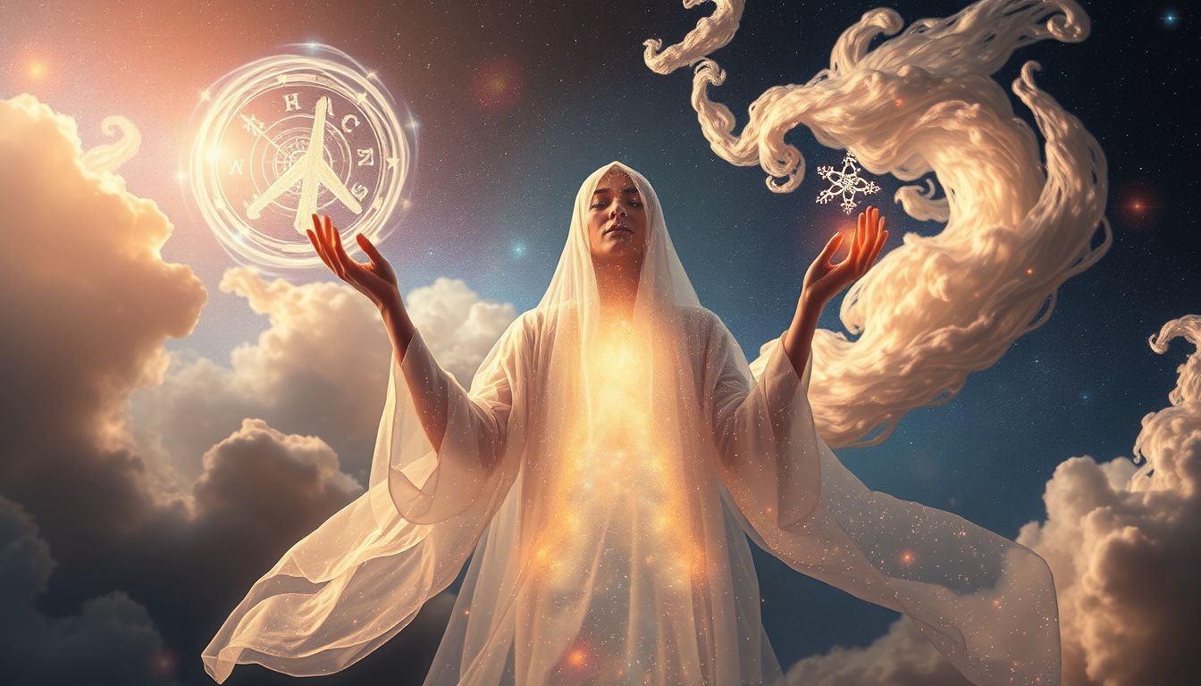 Selbst Quäker sein symbolisiert innere Ruhe und spirituelle Klarheit.