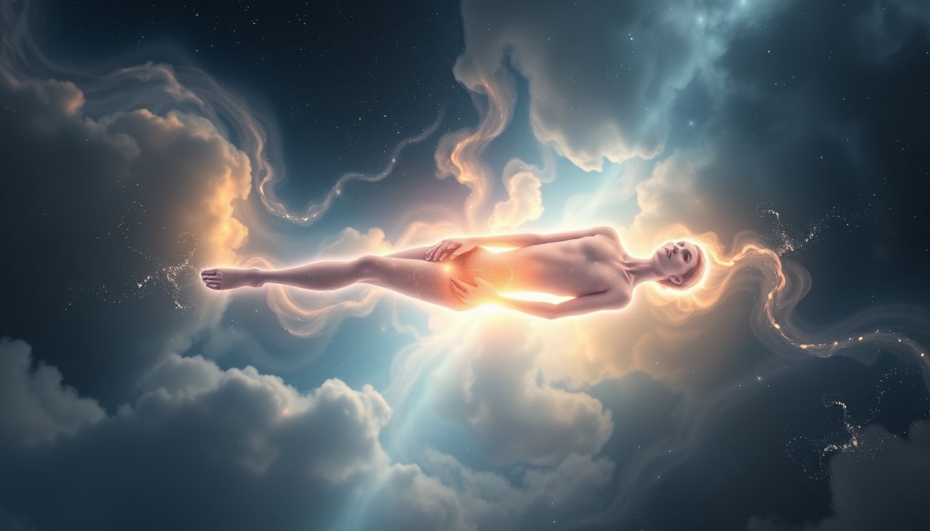 Ein gestreckter Körper symbolisiert Harmonie und innere Ausgeglichenheit.