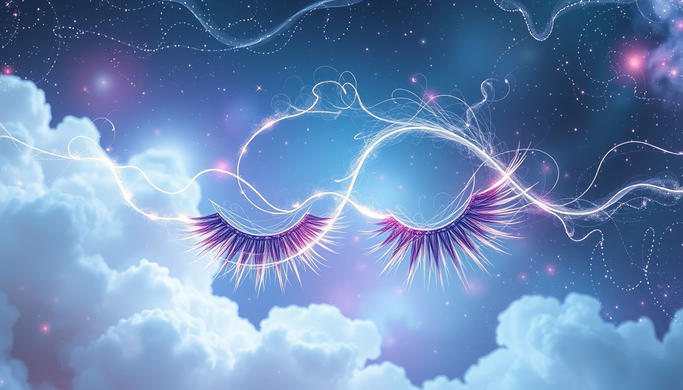 Wimpern symbolisieren im Traum oft Geschlechtsidentität und Selbstwahrnehmung.