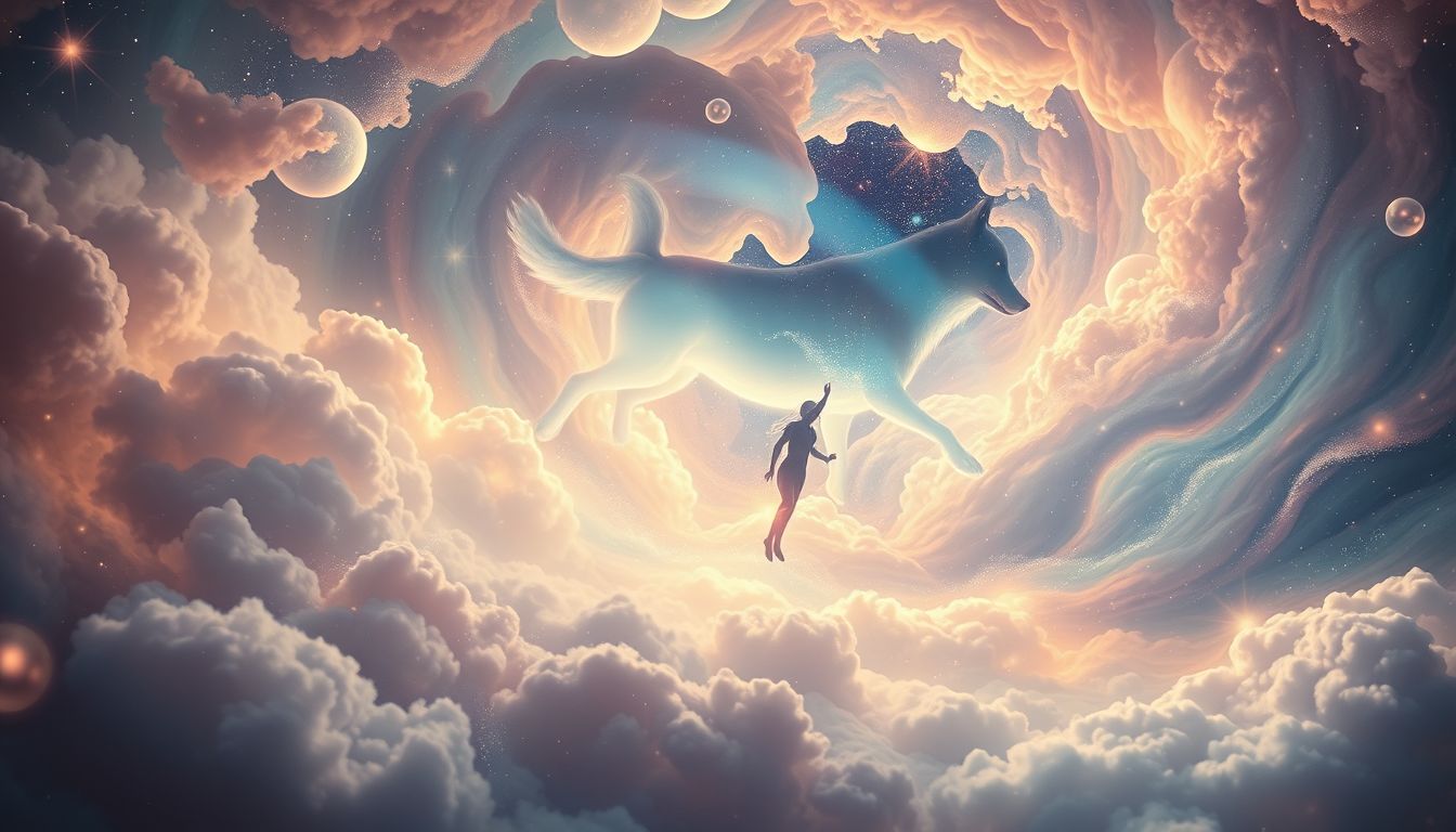 Ein Köter im Traum symbolisiert oft inneren Schutz und Führung.