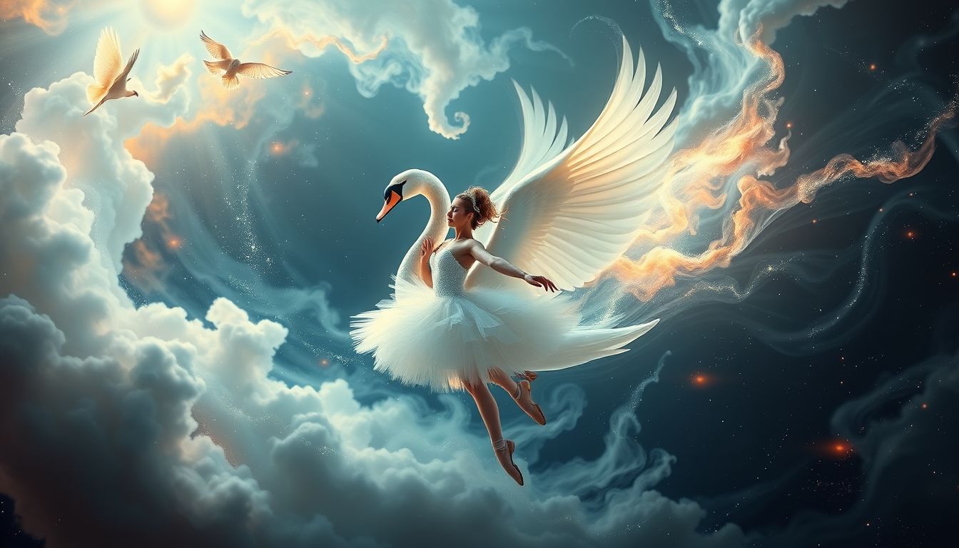 Der Traum symbolisiert häufig Transformation und innere Freiheit.