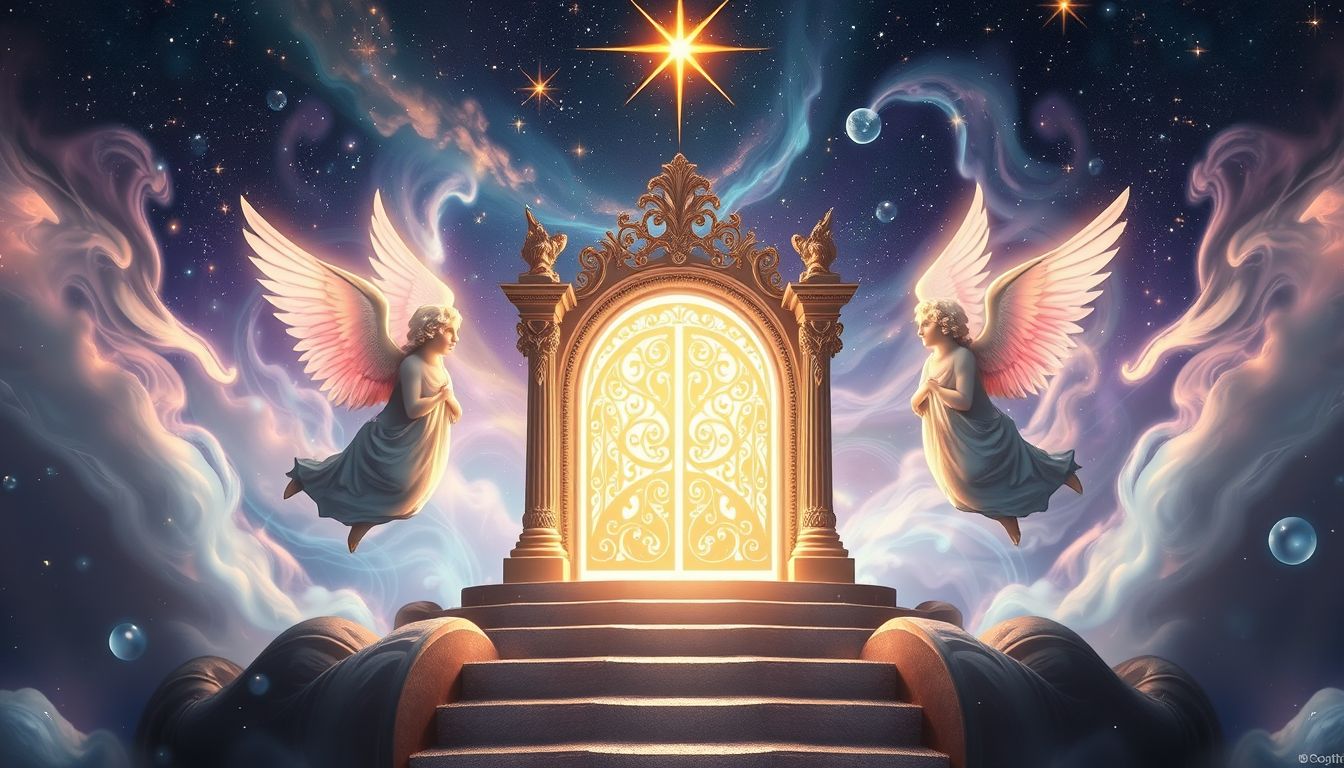 Cherubim symbolisieren im Traum Schutz und göttlichen Zugang.