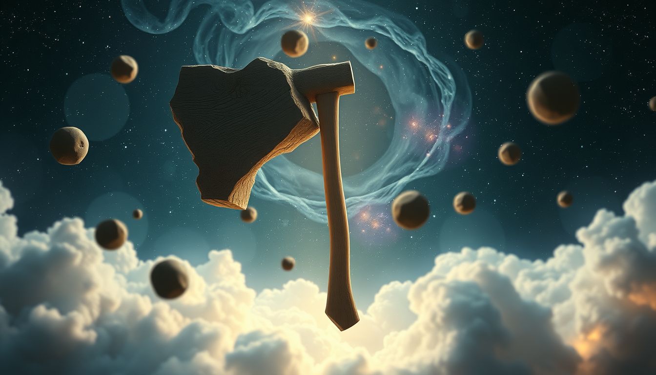 Ein stumpfes Beil im Traum symbolisiert anstehende Herausforderungen im Leben.