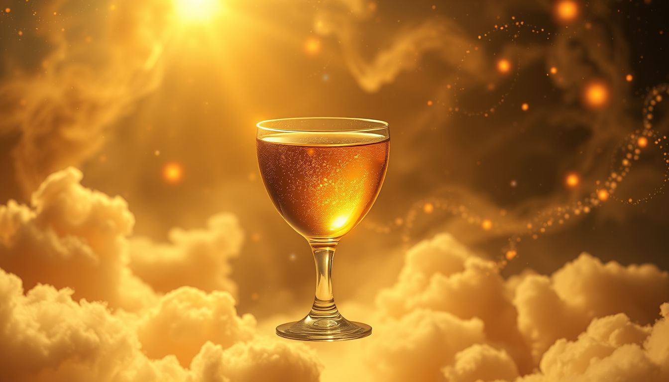 Traum von Muskatellerwein symbolisiert Genuss und innere Harmonie.