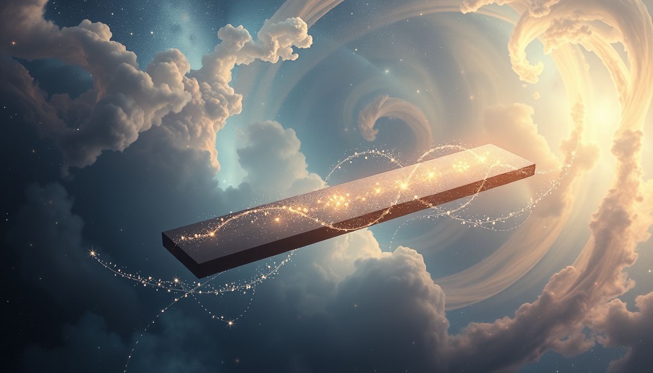 Ein waagerechtes Brett symbolisiert Balance und Stabilität im Traum.