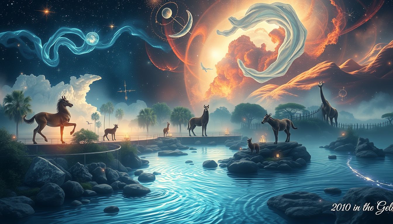 Ein Fluss im Zoo-Traum symbolisiert emotionale Freiheit und Wandel.