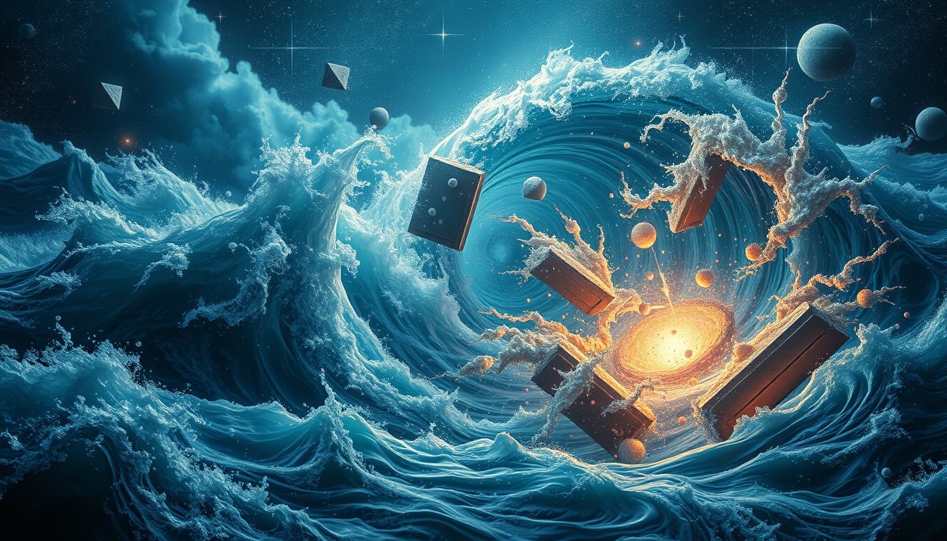 Wasser im Traum symbolisiert oft unkontrollierbare, zerstörerische Emotionen.