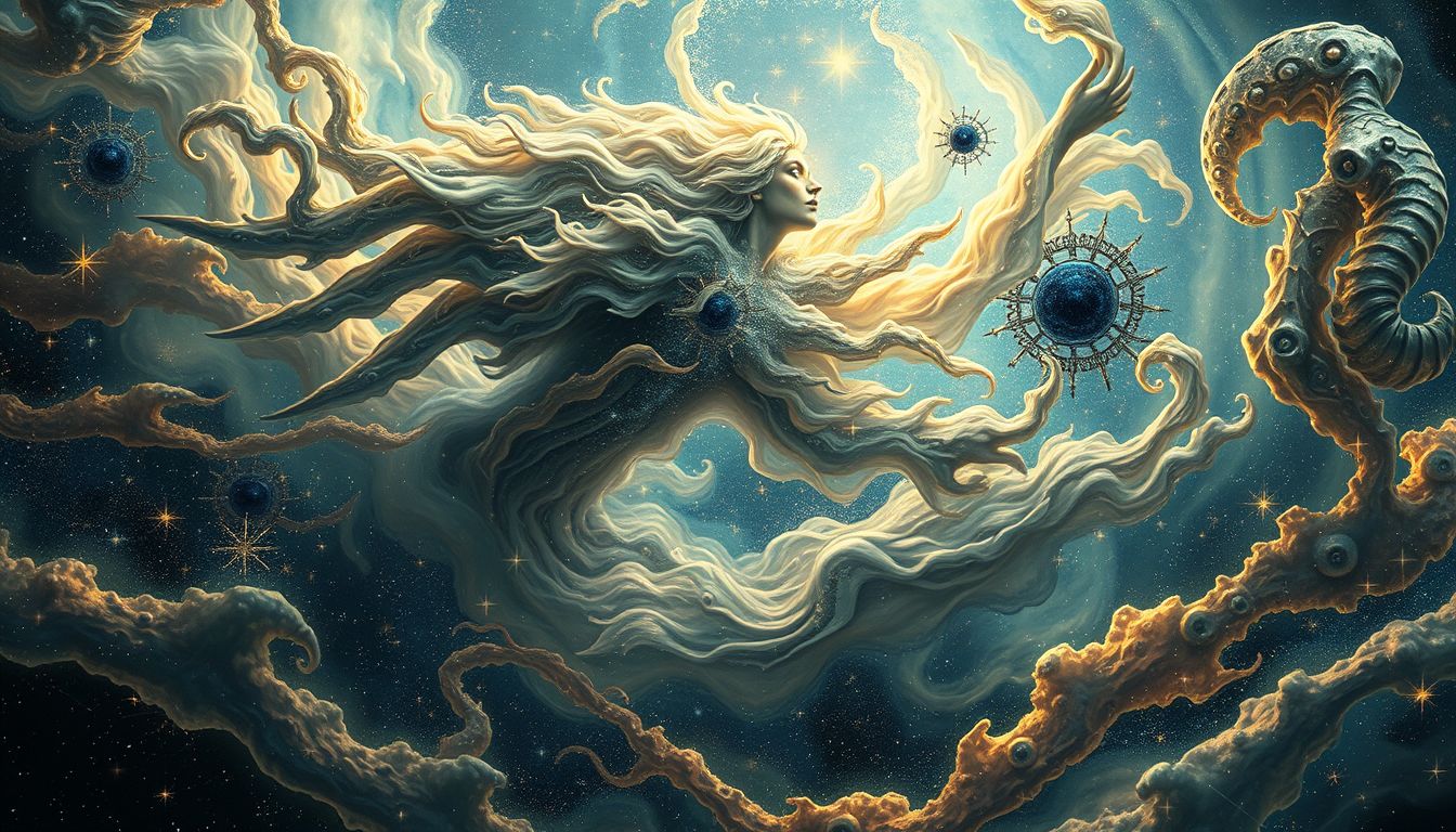 Ein sich verwandelnder Scherenschleifer symbolisiert persönliche Wandlung im Traum.