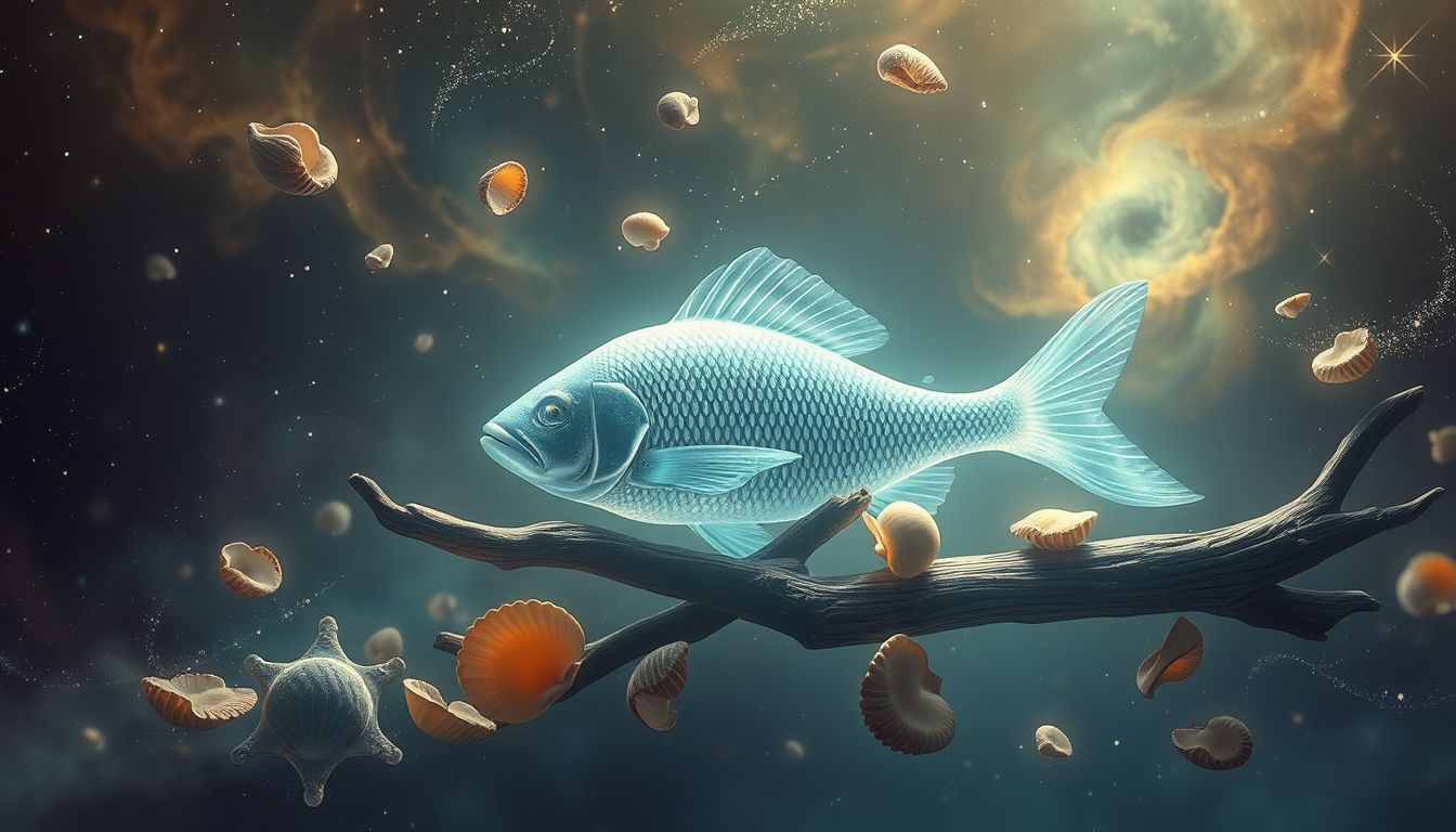Einen angespülten Fisch zu finden symbolisiert verborgene Chancen im Traum.