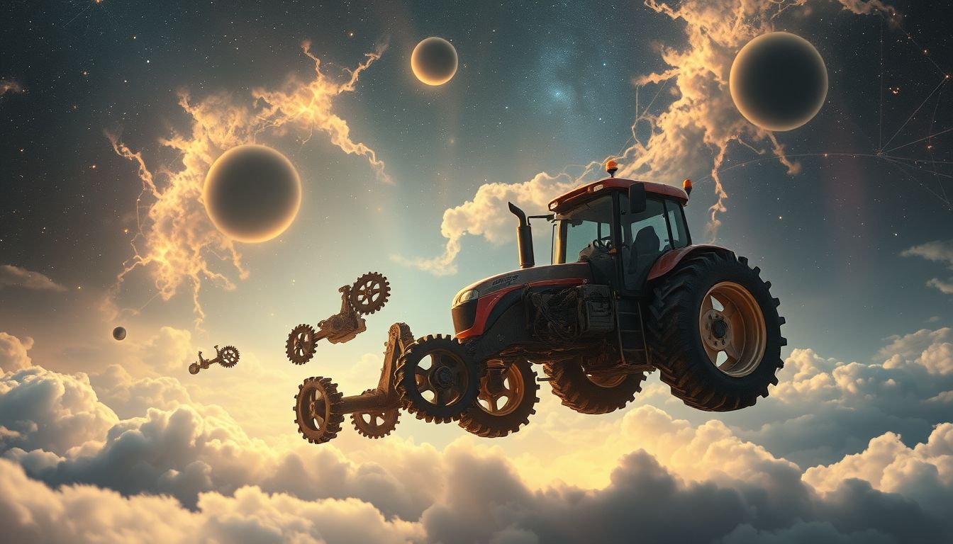 Der Traum vom Traktor-Reparieren symbolisiert Selbsthilfe und Problemlösung.