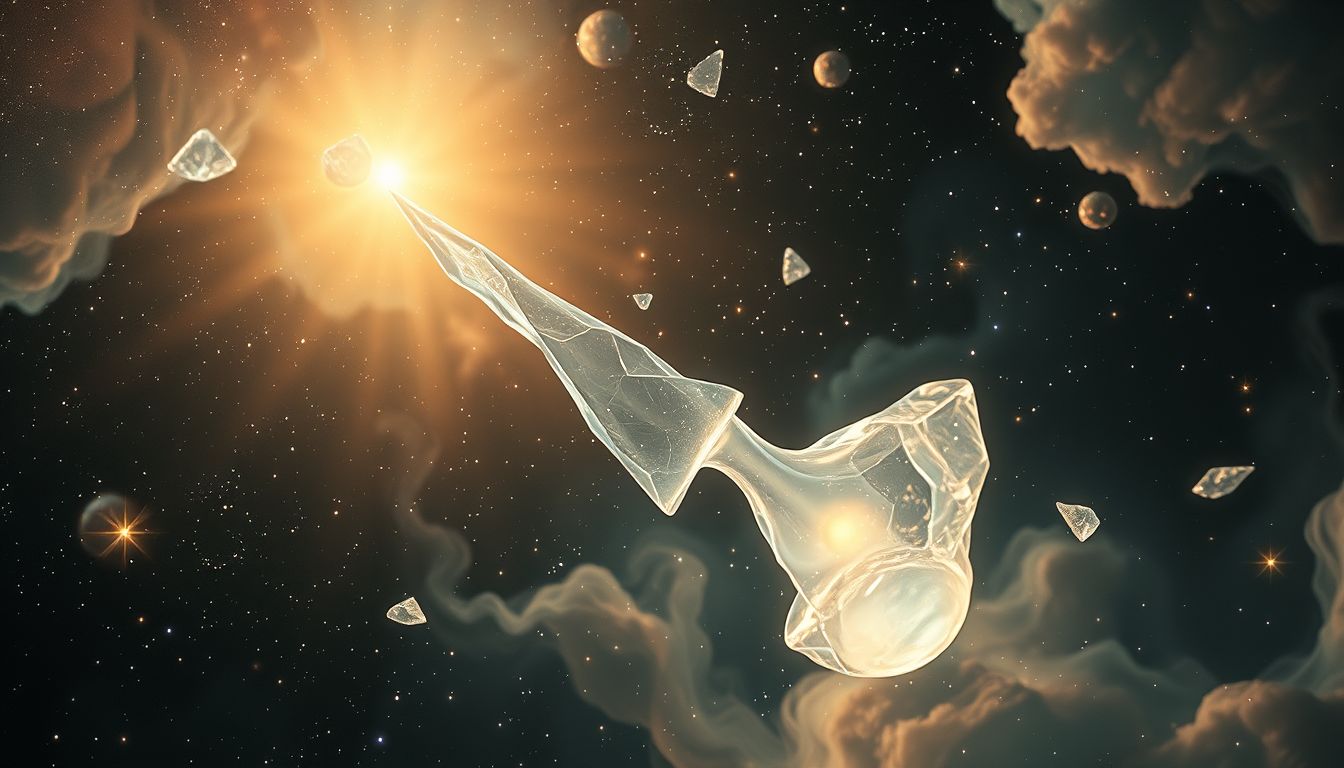 Ein Glasscherben-Traum symbolisiert oft verletzende Wahrheiten im Leben.