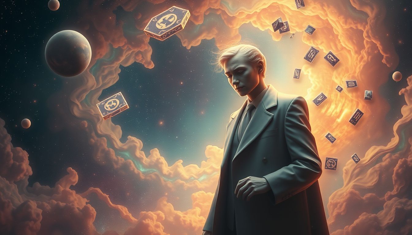 Ein majordomus, der Fehler macht, symbolisiert Vertrauen und Zweifel zugleich.
