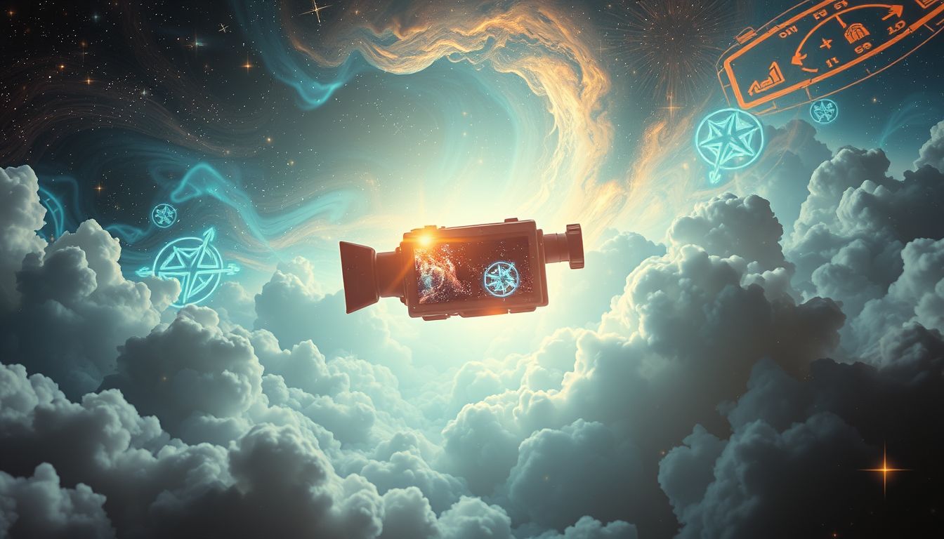 Eine alte Videokamera im Traum symbolisiert verborgene Erinnerungen.