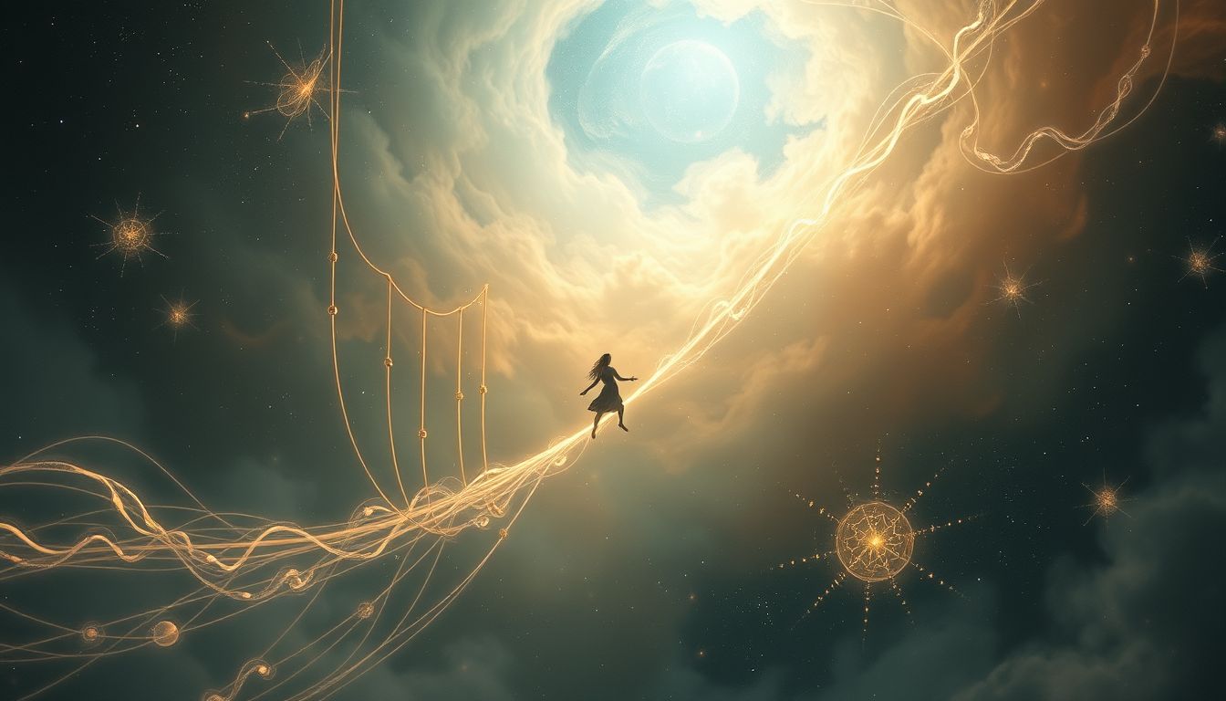 Im Traum über einen Strick stolpern symbolisiert unerwartete Hindernisse.