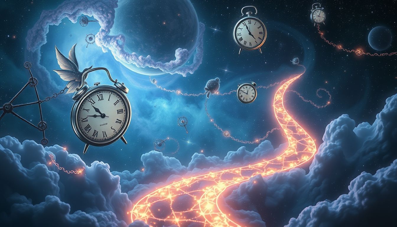 Das Zuspätkommen zum Stempeln symbolisiert Angst vor Kontrollverlust.