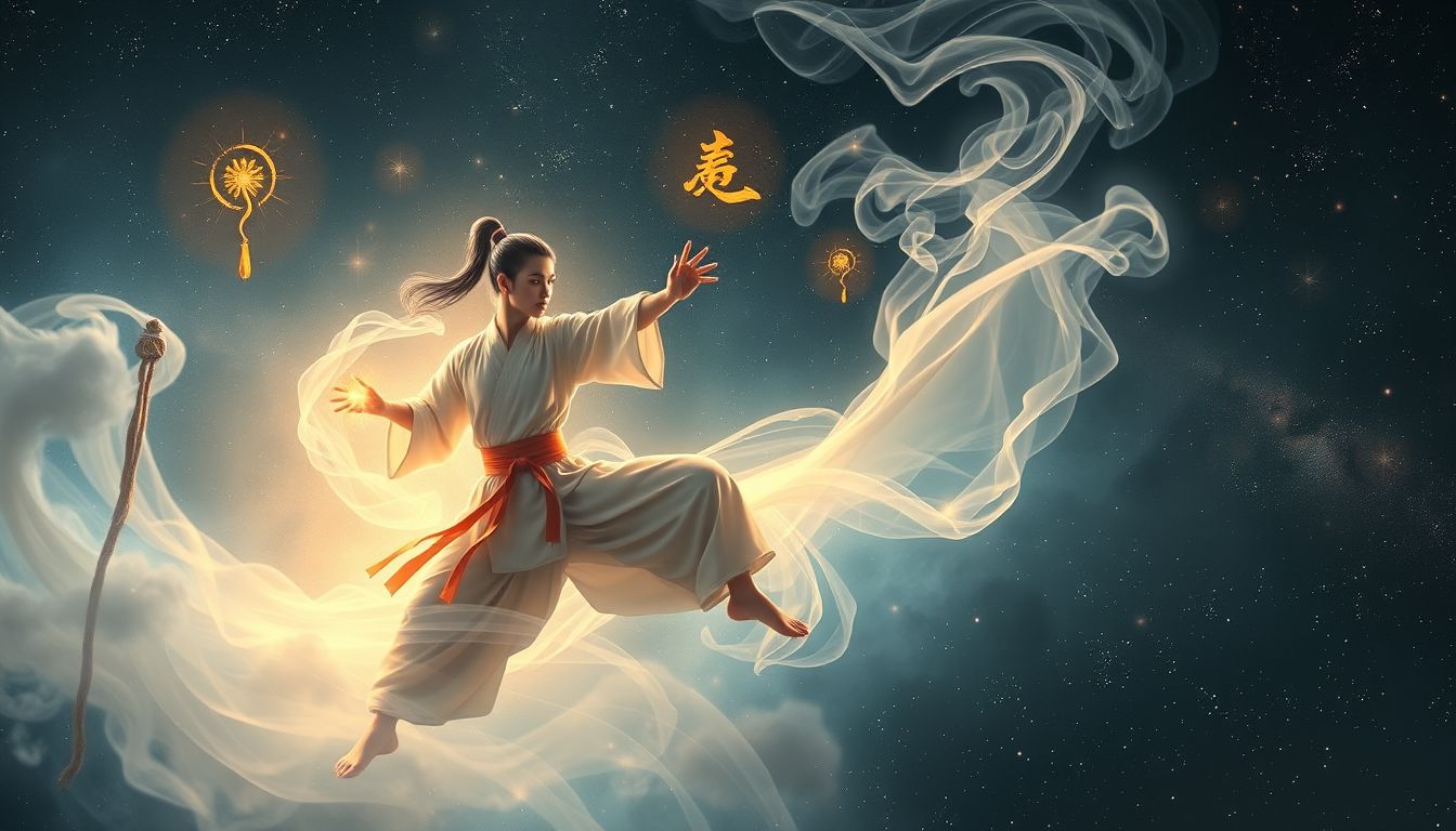 Ein asiatischer Kampfkünstler im Traum symbolisiert innere Stärke.