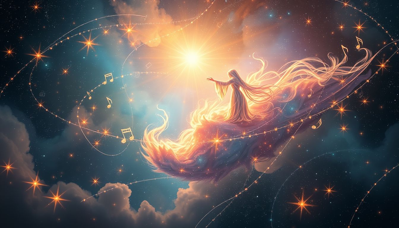 Traum 6 deutet auf persönliche Entwicklung und kreative Entfaltung hin.