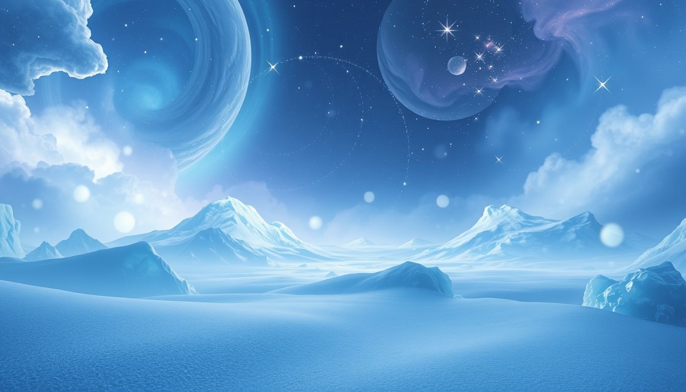 Der Traum 6 symbolisiert Klarheit und innere Ruhe in Eislandschaften.