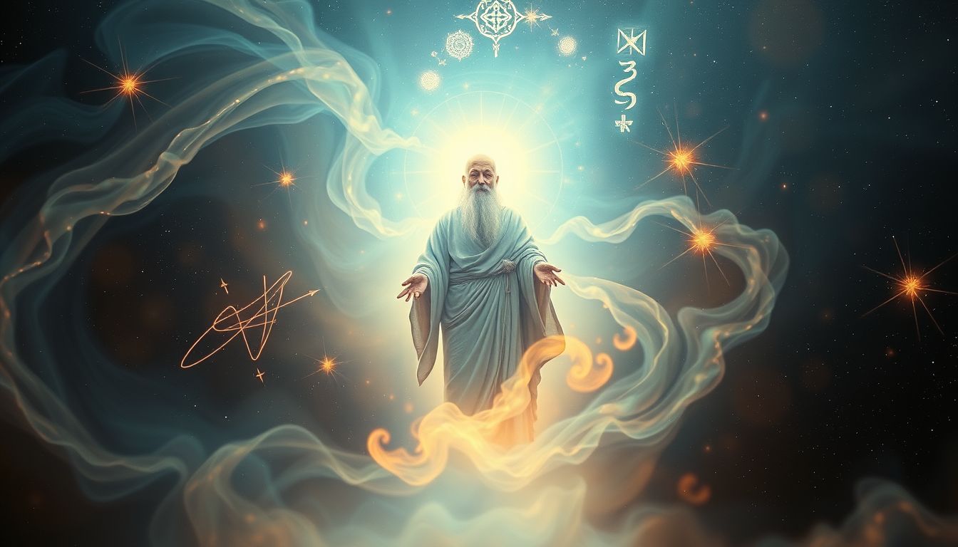 Ein alter Klosterbruder symbolisiert Weisheit und spirituelle Führung im Traum.