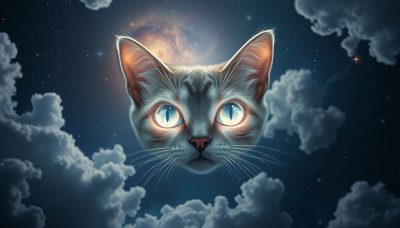 Katzenaugen ohne Katze symbolisieren verborgene Wahrheiten und Geheimnisse.