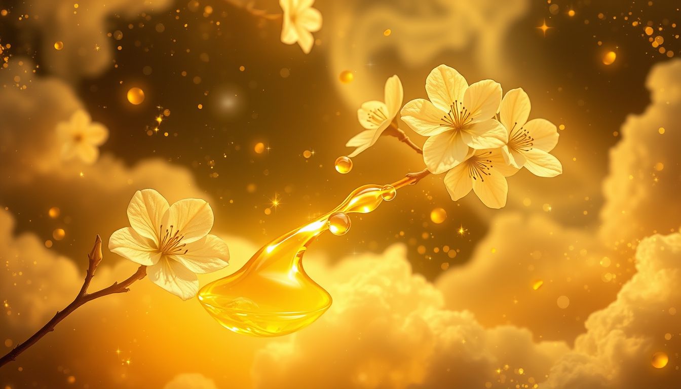 Das Essen von Lindenblütenhonig symbolisiert süße Heilung und Harmonie.