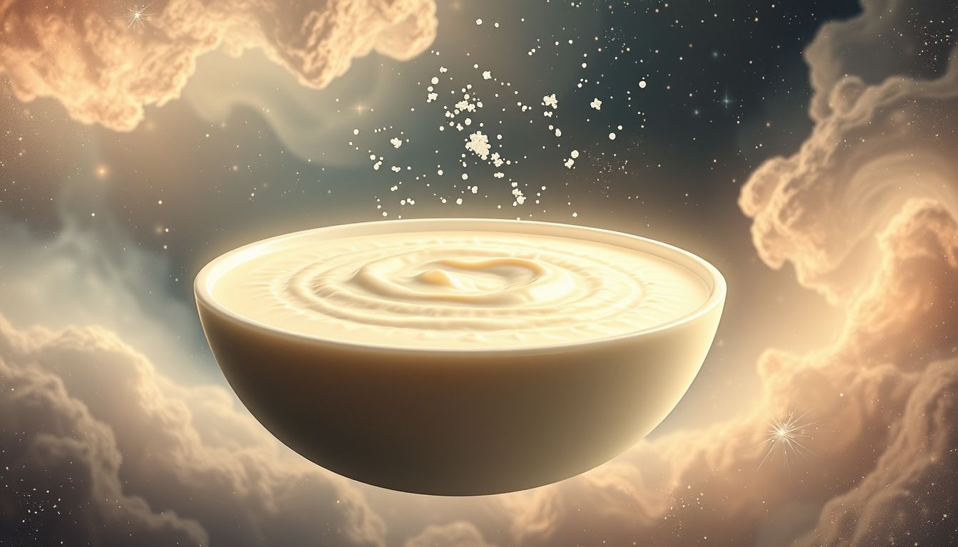 Salzloser Maisbrei im Traum symbolisiert Sehnsucht nach Einfachheit.