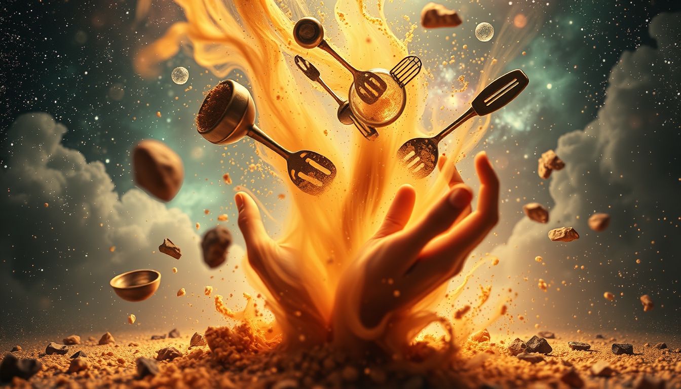 Eilen beim Kochen symbolisiert Angst vor Fehlern im Leben.