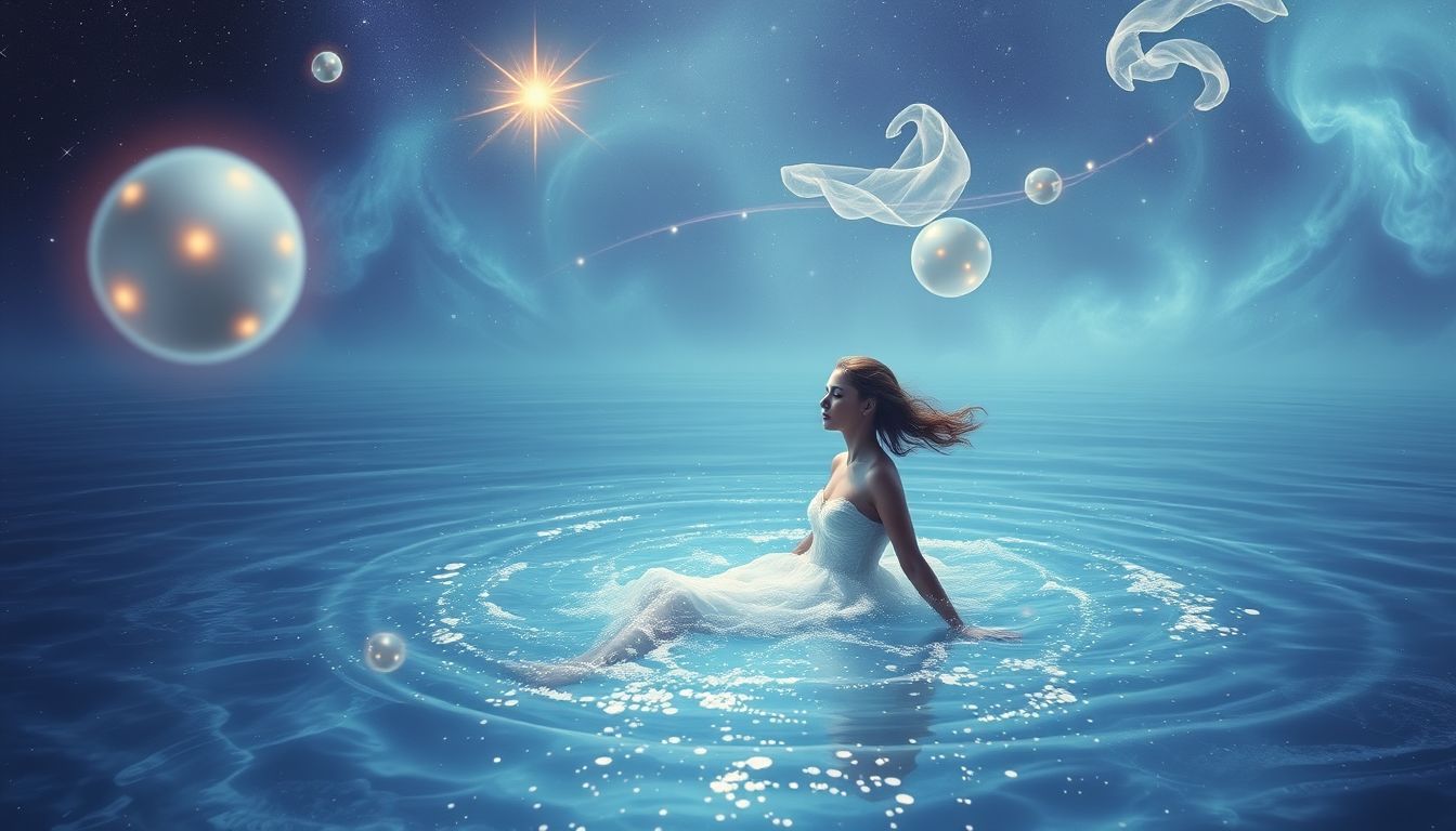 Im Wasser symbolisiert die Anima unsere tiefste emotionale Verbindung.