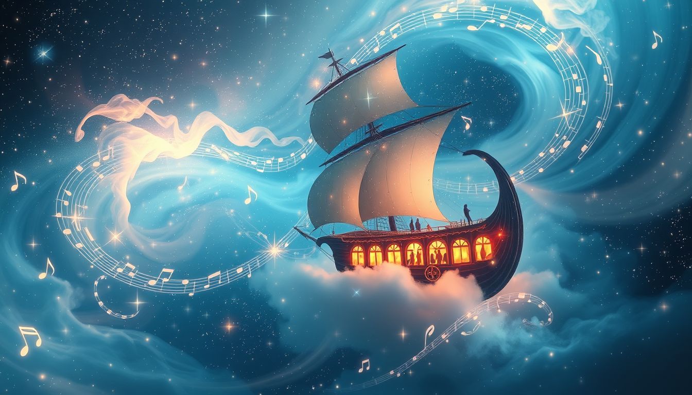 Das Musikhören in Matrosenschenke symbolisiert innere Sehnsucht nach Freiheit.