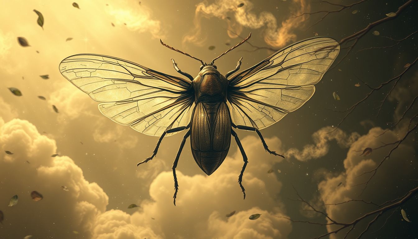 Traum 8: Baumwanze symbolisiert oft versteckte Sorgen und Ängste.