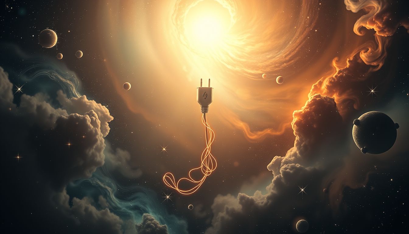 Der Steckerzieher symbolisiert oft Energieverlust und innere Erschöpfung.