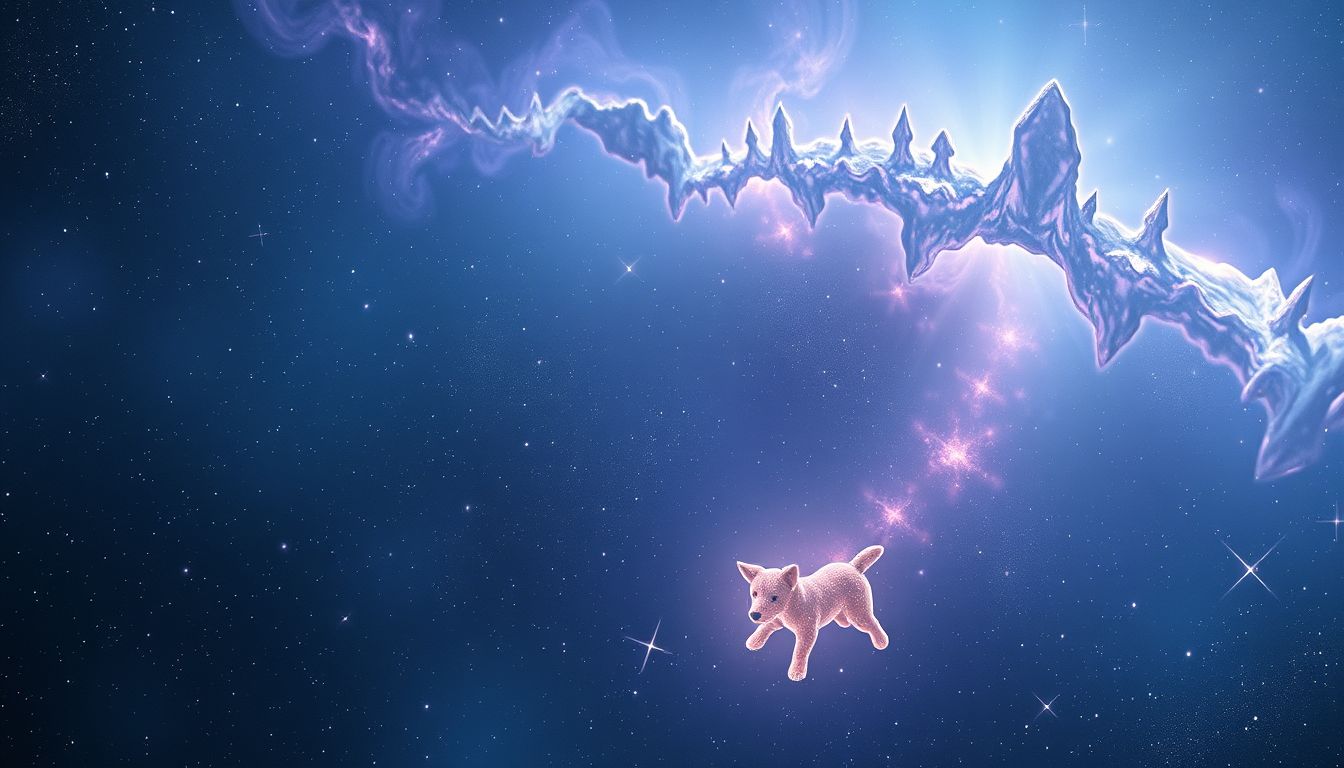 Ein verlorener Köter im Traum symbolisiert oft innere Unsicherheit.