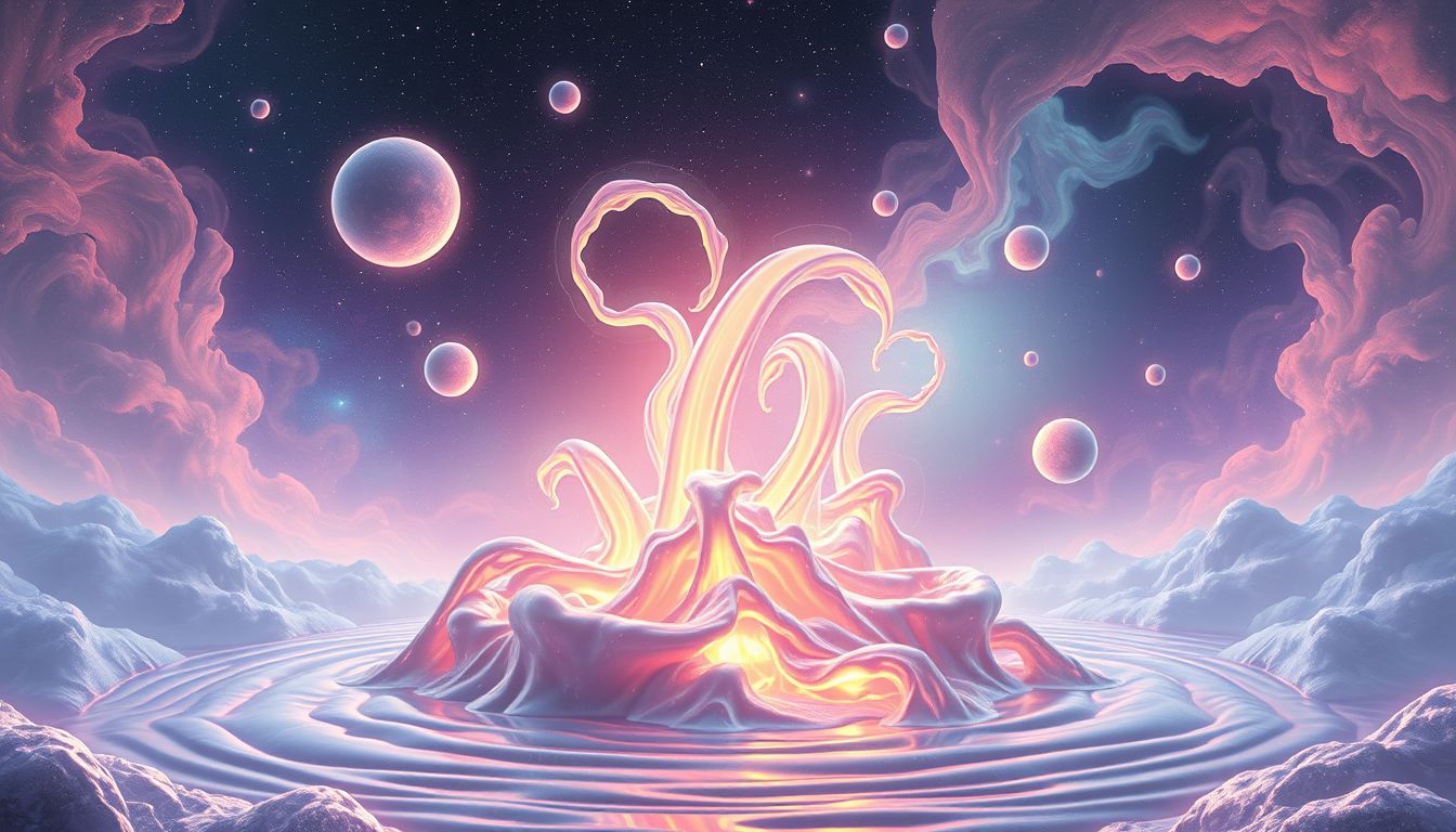 Traum 9 symbolisiert Überfluss und emotionale Überforderung durch Pumpen.