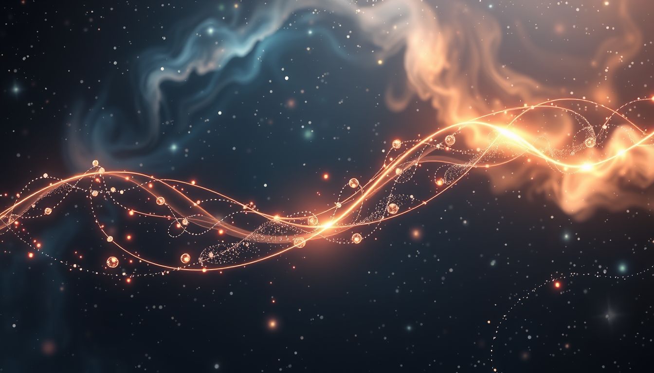 Traum 9 symbolisiert Verbindung durch Worte und tiefes Verstehen.