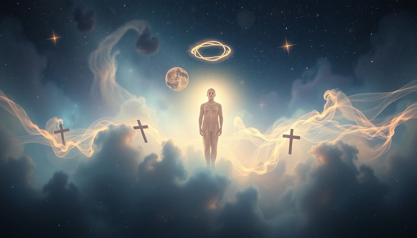Traum 9 zeigt innere Konflikte bei religiösem Glauben auf.