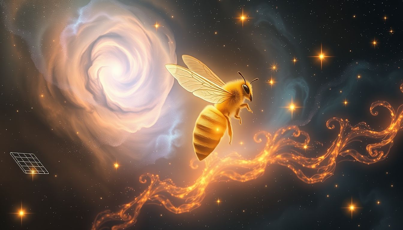 Der Traum, Biene zu sein, symbolisiert Fleiß und Gemeinschaftssinn.