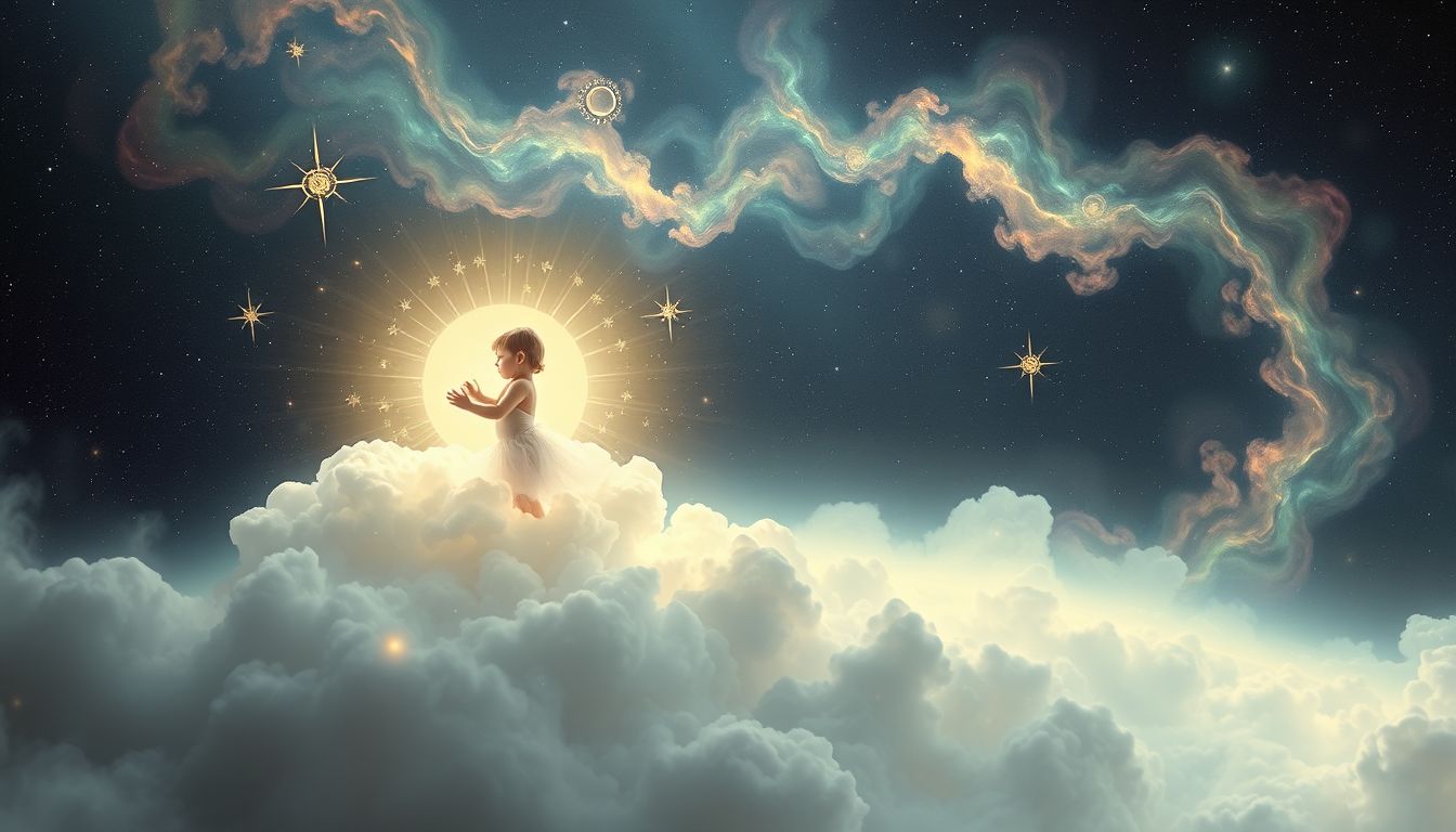 Der Traum von Wiedergeburt symbolisiert Neubeginn und innere Heilung.