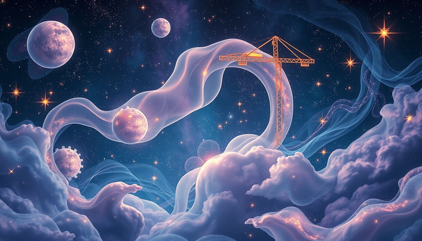 Baugeräusche im Traum symbolisieren oft Neuanfänge und Wachstum.