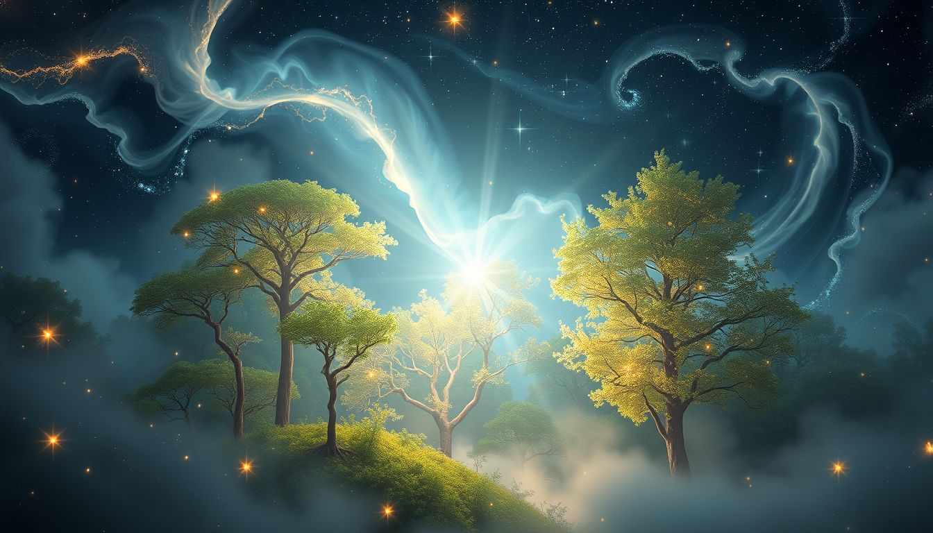 Der Weihe-Traum symbolisiert spirituelle Erneuerung und Naturverbundenheit.
