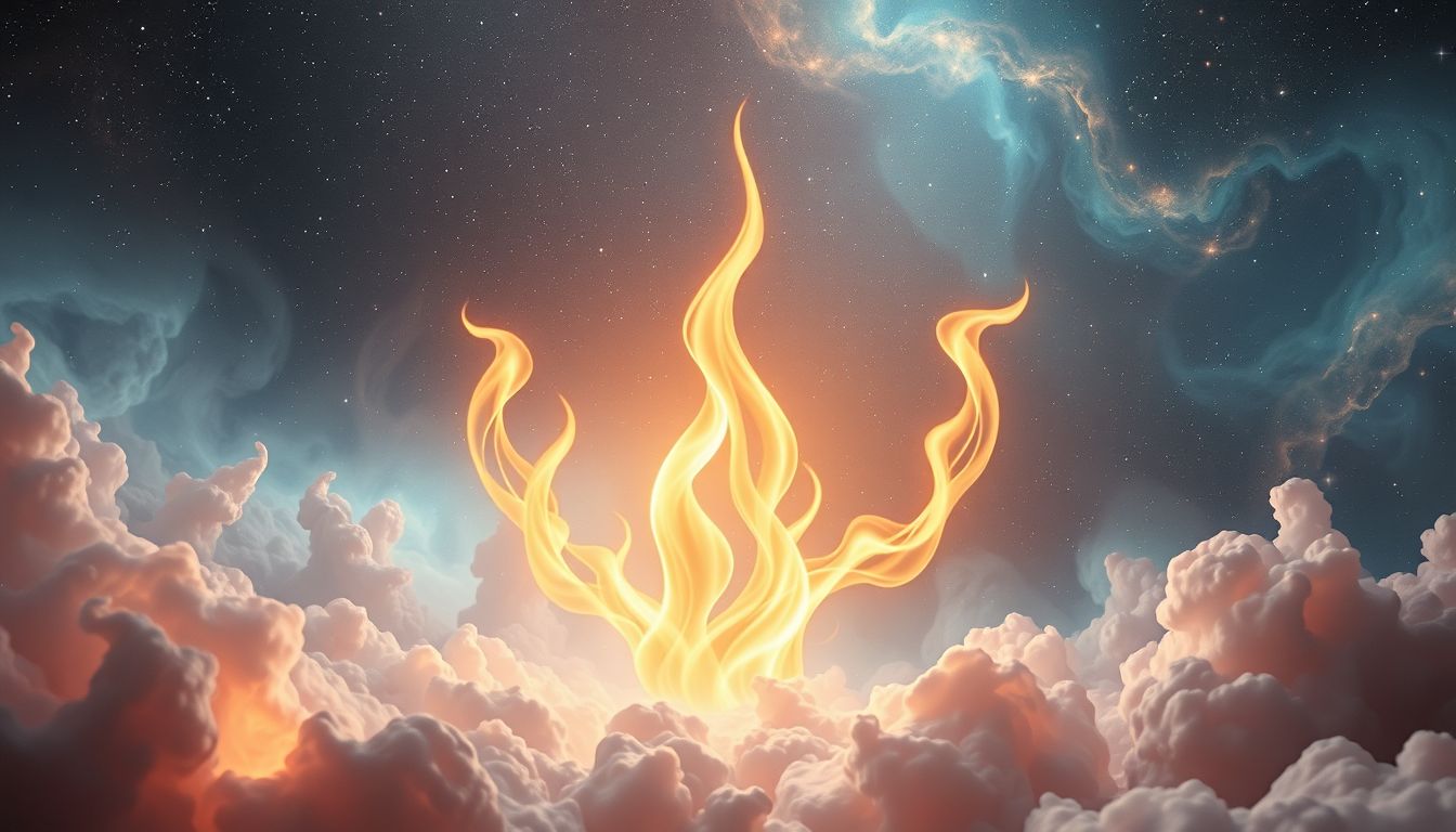 Ein Feuerweihe-Traum symbolisiert Reinigung, Transformation und spirituelles Erwachen.