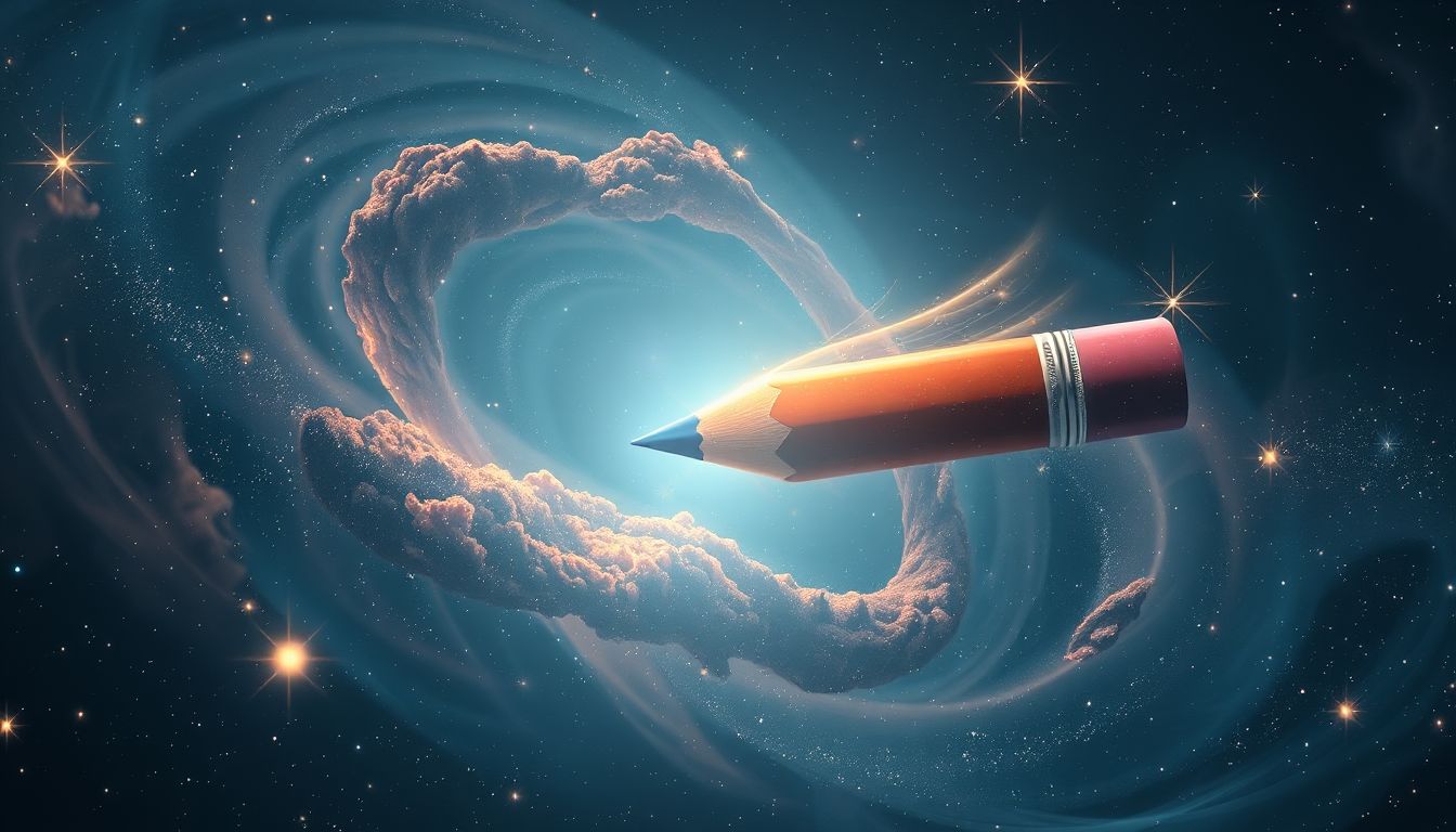 Ein Buntstift im Traum symbolisiert Schutz und kreative Kraft.