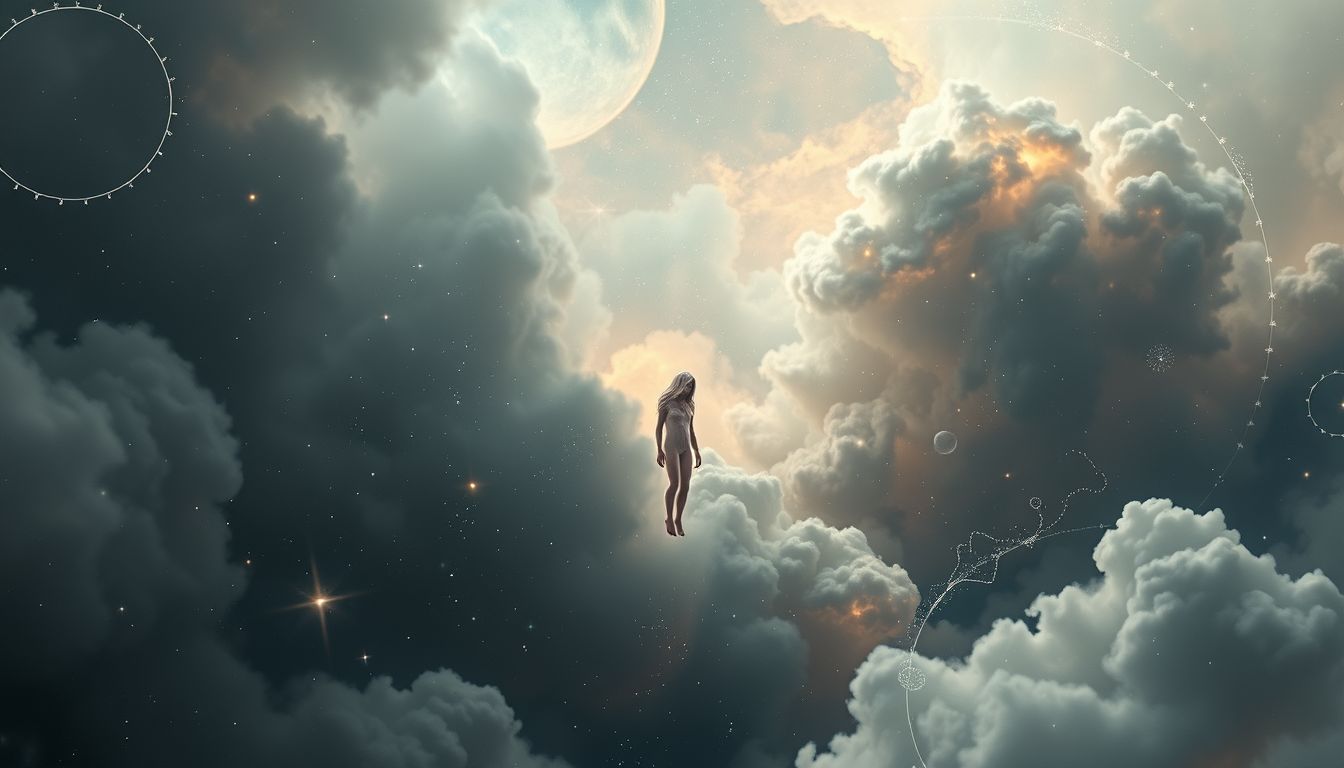 Ein isolierter Fremder im Traum symbolisiert innere Einsamkeit.